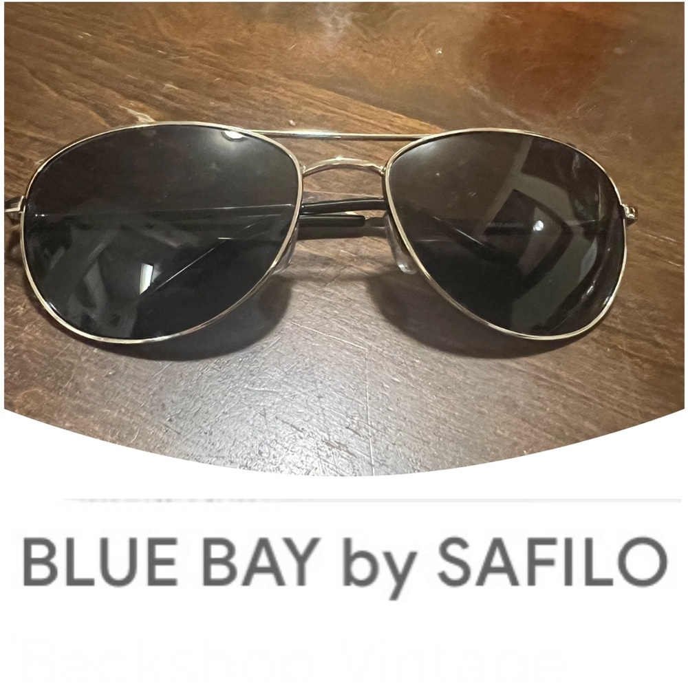 BLUEBAY by Safilo b&b 12 vintage aviator-style glasses